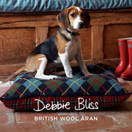 Debbie Bliss Argyle Bean Bag Dog Bed Knitting Pattern