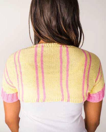 Hammam Shrug Cardigan Knitting Pattern