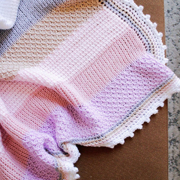 Sweet Stripes Baby Blanket