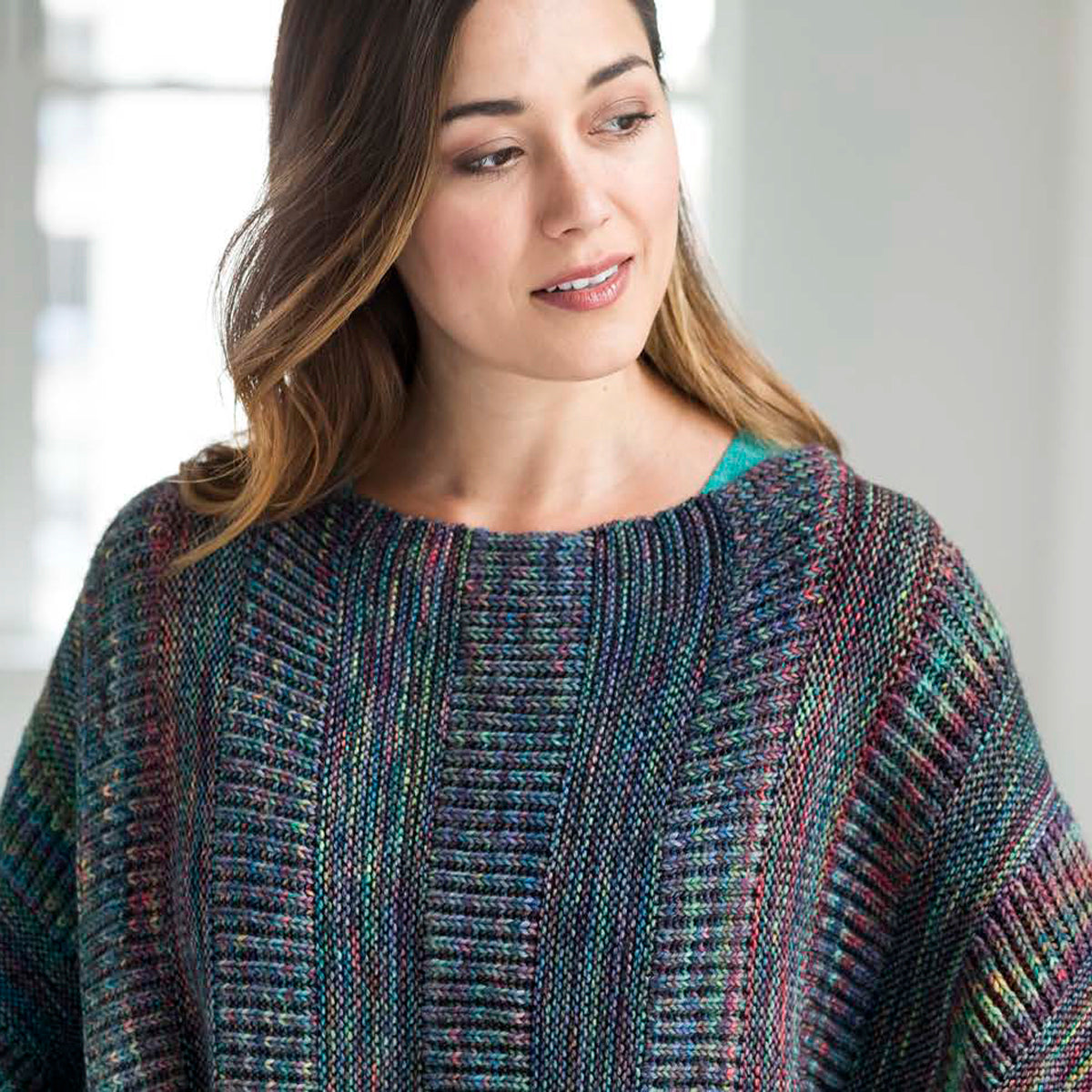 Malabrigo Lavender Cape Knitting Pattern