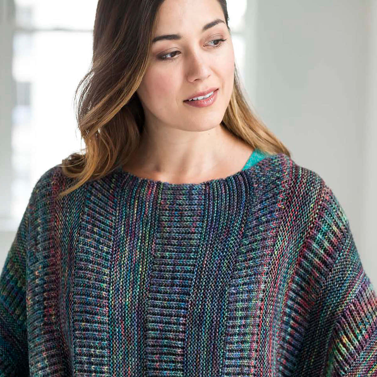 Malabrigo Lavender Cape Knitting Pattern