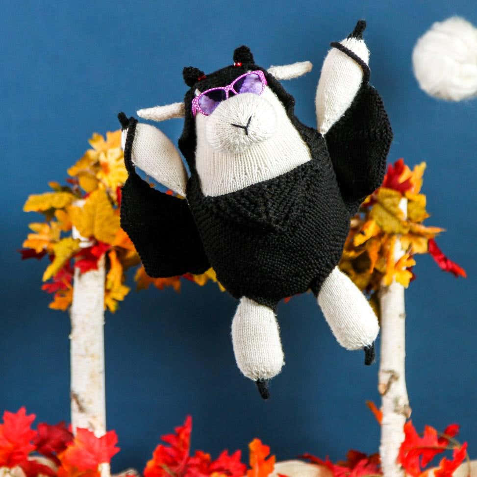 Franklin Habit Dolores Sexy Bat Ensemble Knitting Pattern