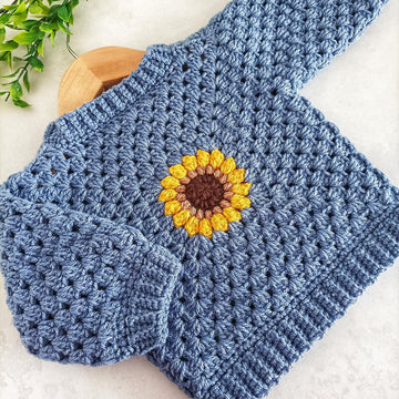 Sunflower Granny Sweater