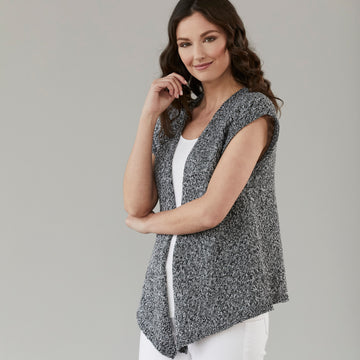 Tahki Yarns Woodley Vest Knitting Pattern