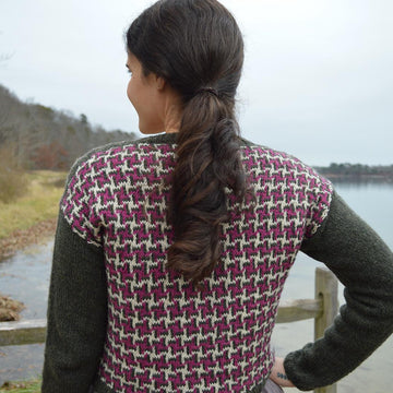 Houndstooth Crop