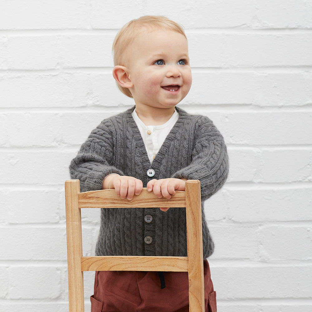 Debbie Bliss Leo Cardigan Knitting Pattern