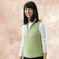 Valley Yarns Sweet Pea Crocheted Vest Pattern Pattern
