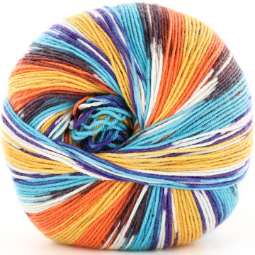 OnLine Supersocke 357 Merino Extrafine - Color 4-Ply Yarn - Merino Wool 4 Ply