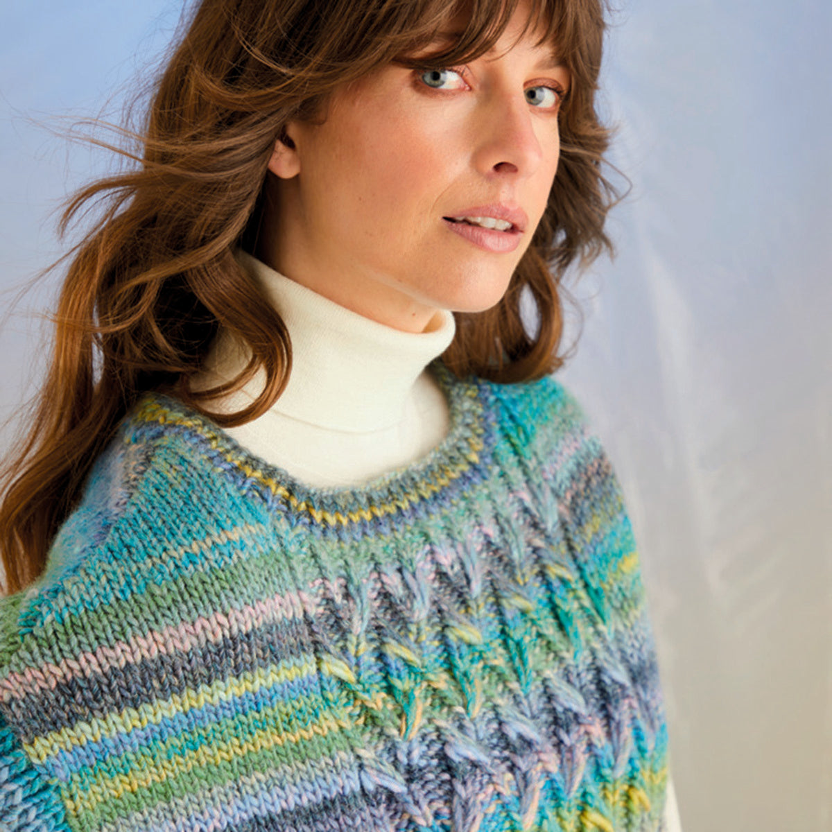 Sirdar Coral Reef Vest Slipover Knitting Pattern