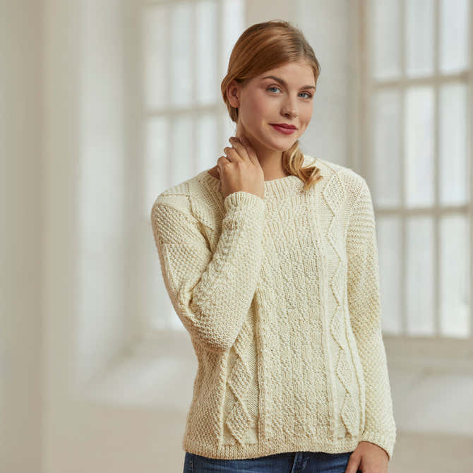 Tahki Yarns Woolf Pullover Knitting Pattern