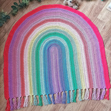 Razzle Dazzle Rainbow Blanket