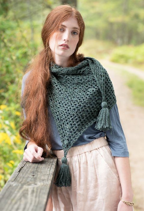 Berroco Balsam Scarf Crochet Pattern
