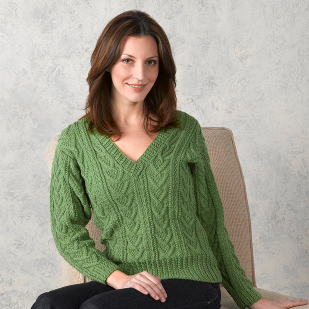 Valley Yarns Village Green Pullover Knitting Pattern