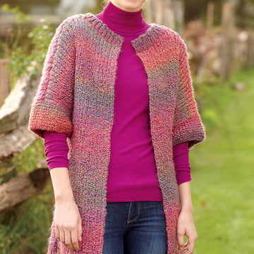 Long & Lean Jacket Knitting Pattern