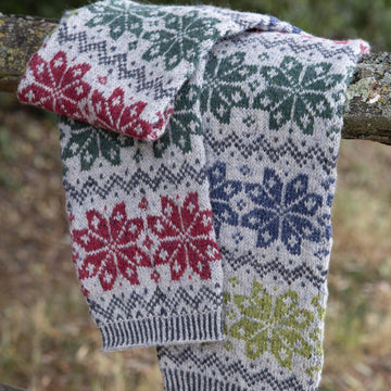 Snow Crystal Scarf