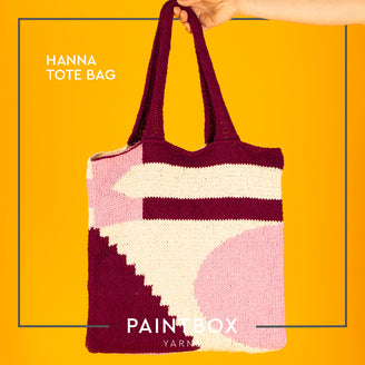 Paintbox Yarns Hanna Tote Bag Knitting Pattern