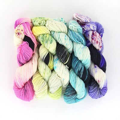 Wonderland Yarns Mad Hatter 5-Skein Pack Yarn - Superwash Merino Sport