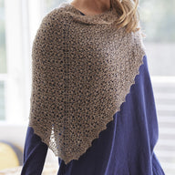 Valley Yarns Wood Star Shawl Knitting Pattern