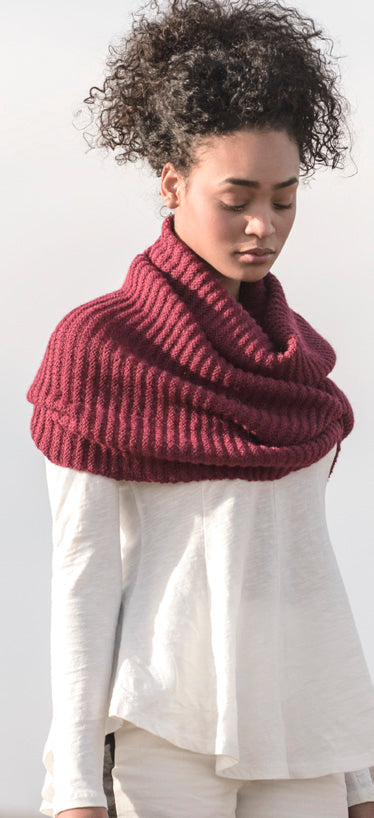 Blue Sky Fibers Weldon Alpaca Wrap Knitting Pattern