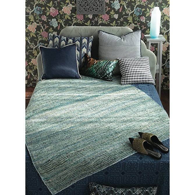 Noro Sequence Stripes Blanket Knitting Pattern