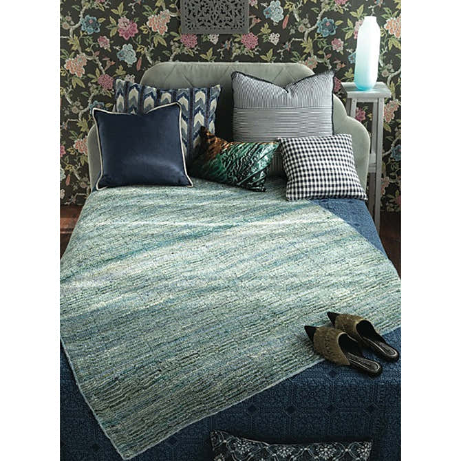 Noro Sequence Stripes Blanket Knitting Pattern