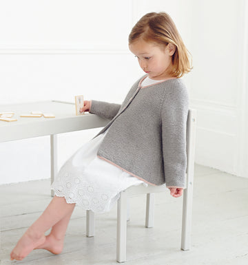 Debbie Bliss Lucy Garter Stitch Cardigan PDF