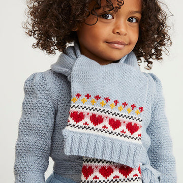 MillaMia Lilja Hat & Scarf Knitting Pattern
