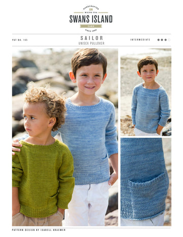 Swans Island Sailor Pullover Jumper Knitting Pattern