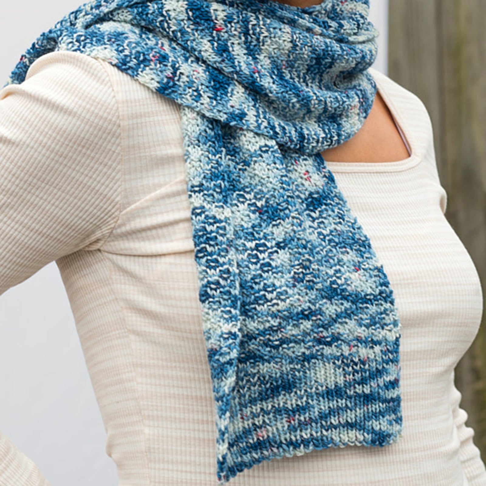 Berroco Fairmount Scarf Knitting Pattern