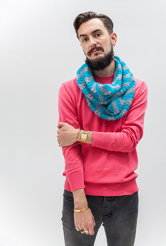 Debbie Bliss Raphael Cowl Knitting Pattern
