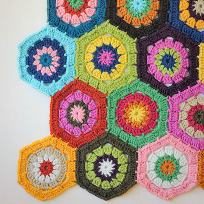 Spud & Chloe by Blue Sky Fibers Seeing Stars Blanket Crochet