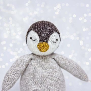 Penguin Knit Buddy & Bonus Newborn Outfit