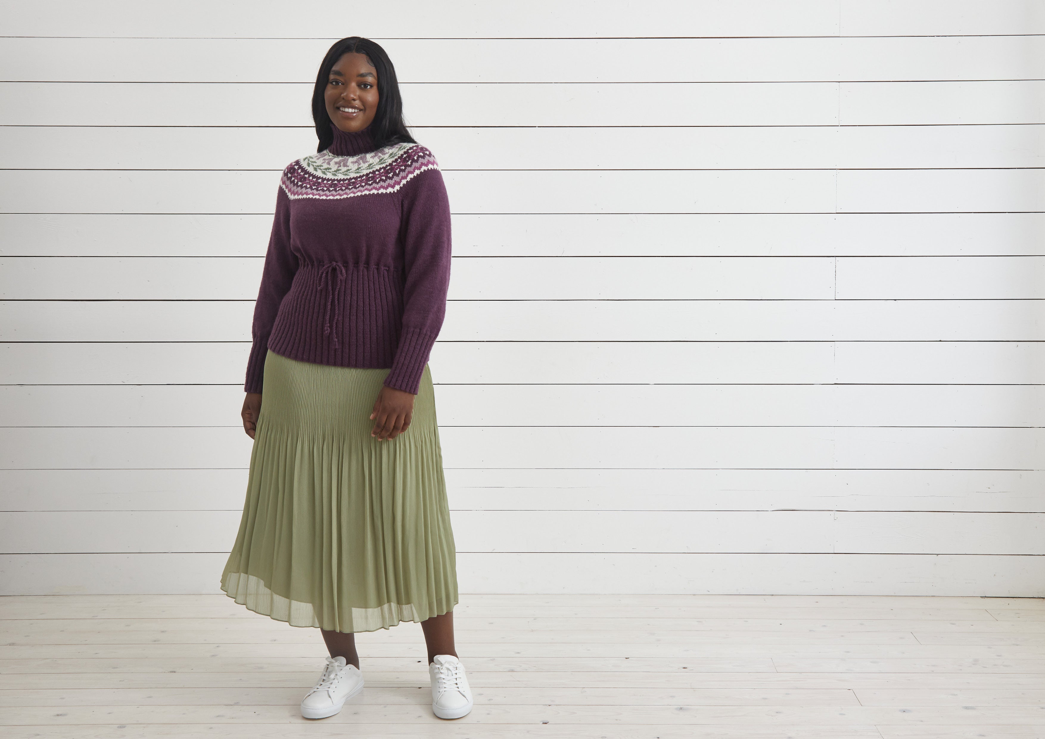 Debbie Bliss Apres Ski Sweater Knitting Pattern