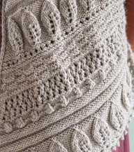 Greenwood Shawl Wrap Knitting Pattern