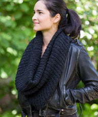 Churchmouse Studio Half & Half Cowl Knitting Pattern