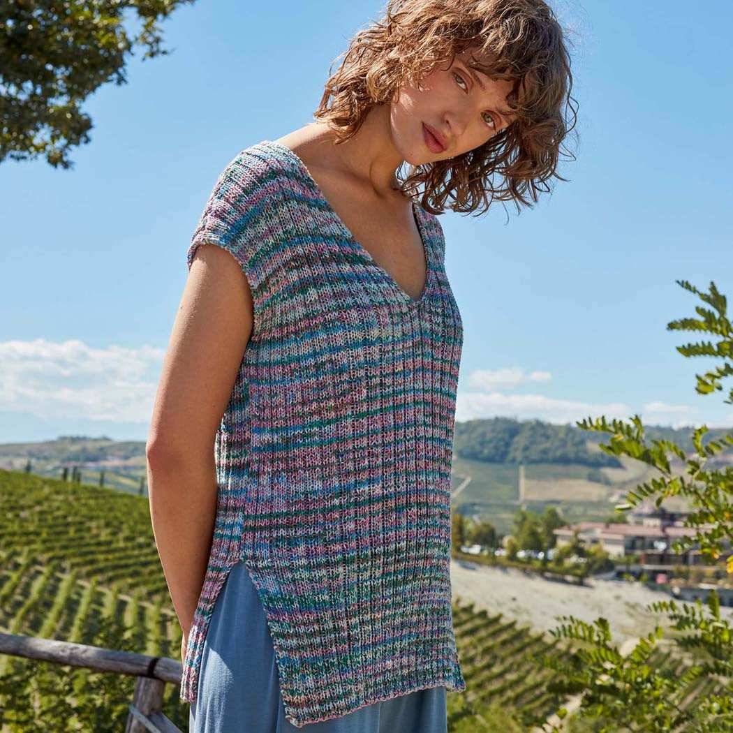 Lang PTO51-11 Vest Jumper Knitting Pattern