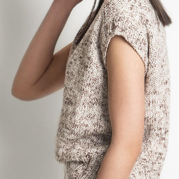 Blue Sky Fibers Seven Sisters Top Knitting Pattern