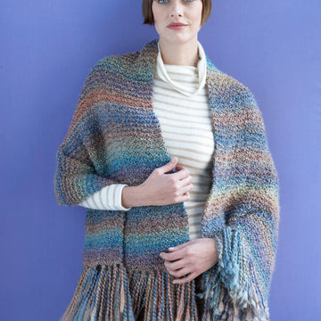 Tara Shawl Wrap Knitting Pattern
