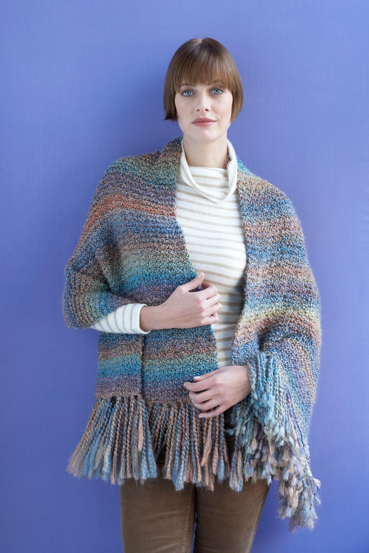 Tara Shawl Wrap Knitting Pattern