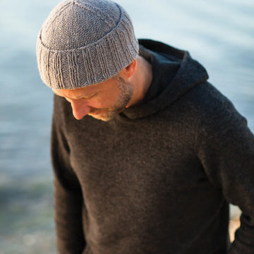 Churchmouse Studio Boyfriend Watch Cap in Rowan Felted Tweed Aran