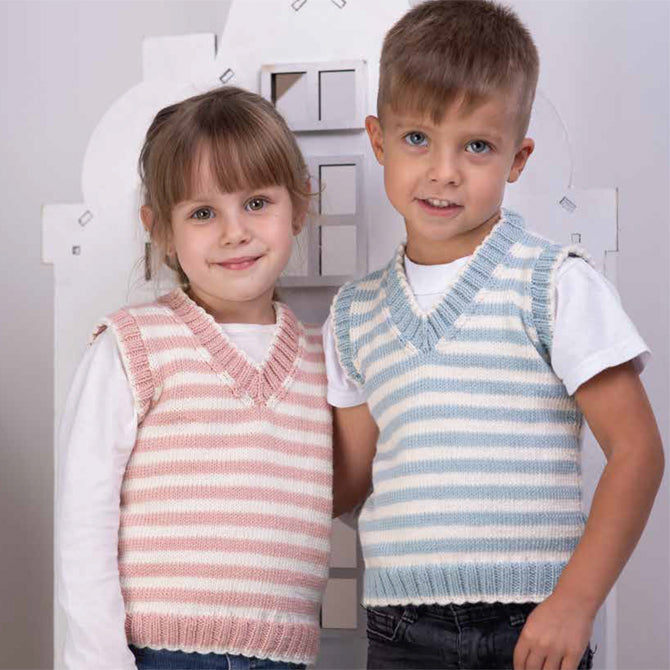 Ella Rae Waistcoat Knitting Pattern