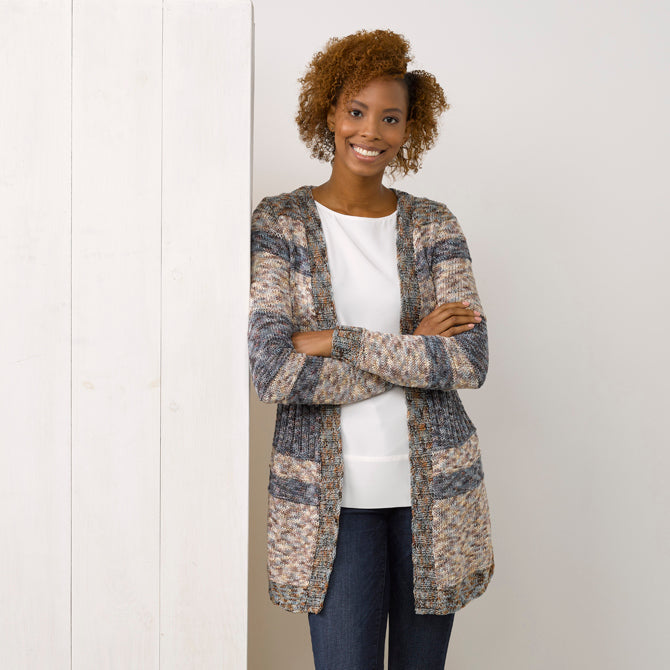 Tahki Yarns Castle Hill Cardigan Knitting Pattern