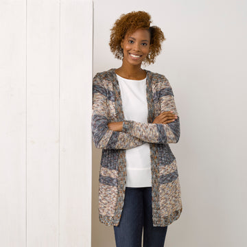 Tahki Yarns Castle Hill Cardigan Knitting Pattern