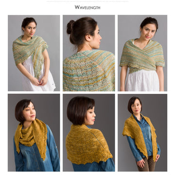 Classic Elite Yarns Wavelength Wrap Knitting Pattern