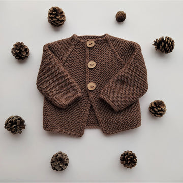 Cedarwood Baby Cardigan | 0-24 months