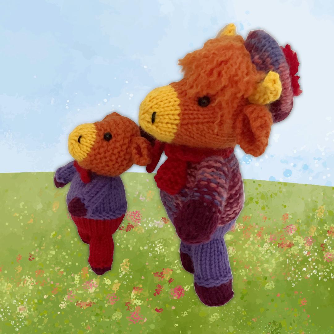 Billie and Bertie Highland Cows