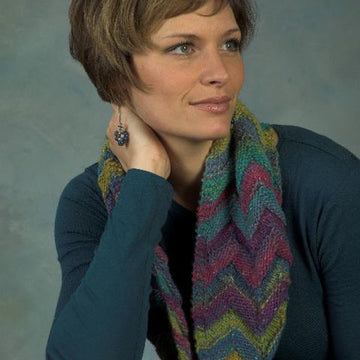 Chevron Cowl Knitting Pattern
