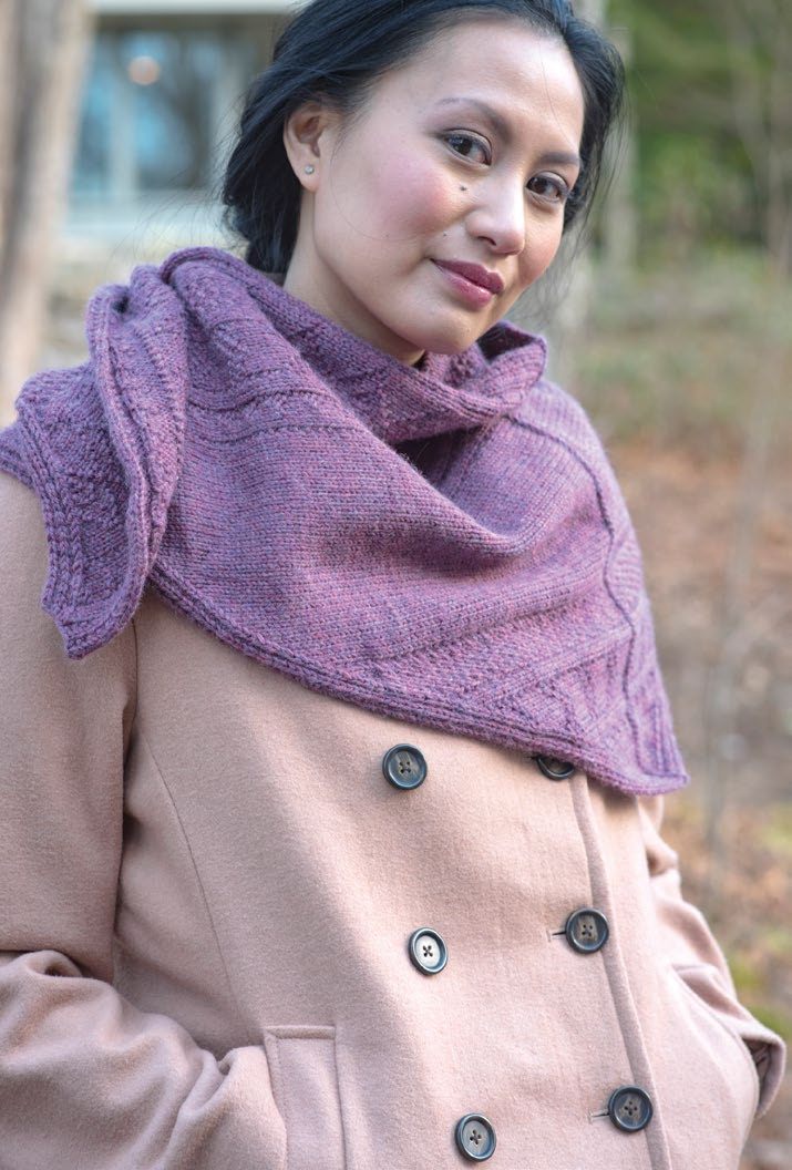 Hanover Shawl Wrap Knitting Pattern