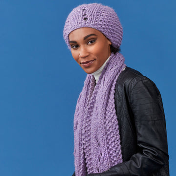 Tahki Yarns Dawson Hat & Scarf Knitting Pattern