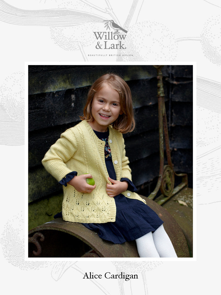 Willow & Lark Alice Cardigan Knitting Pattern